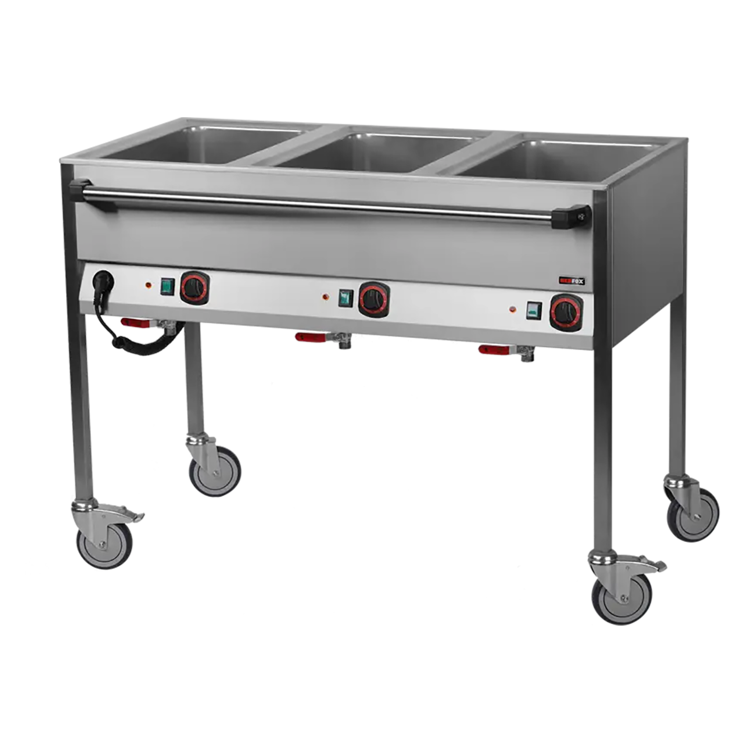 RM Gastro Bain Marie elektrisch GN 3-1/1 Steuerung auf der längeren Seite / REDF