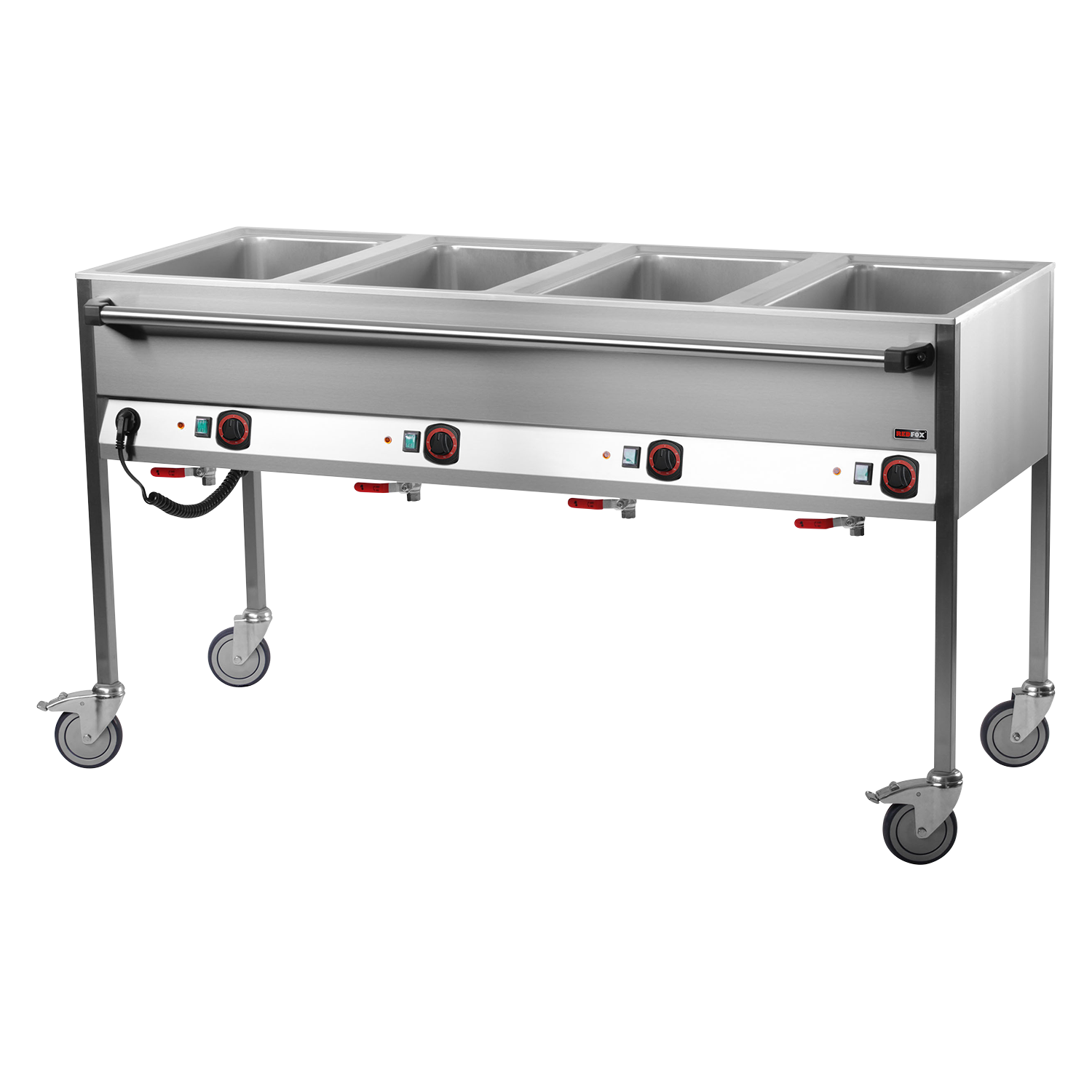 RM Gastro Bain Marie elektrisch GN 4-1/1 Steuerung auf der längeren Seite / REDF