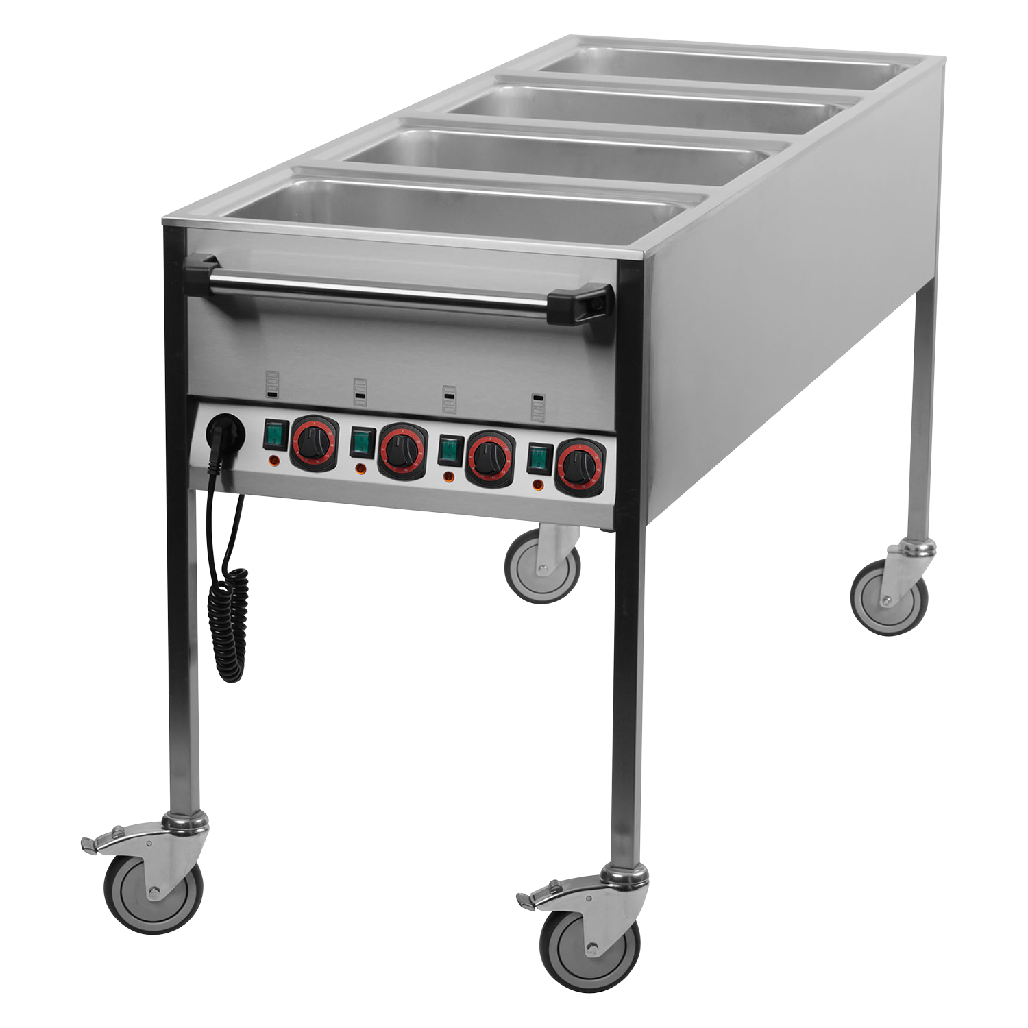 RM Gastro Bain Marie elektrisch GN 4-1/1 Steuerung auf der kürzeren Seite / REDF
