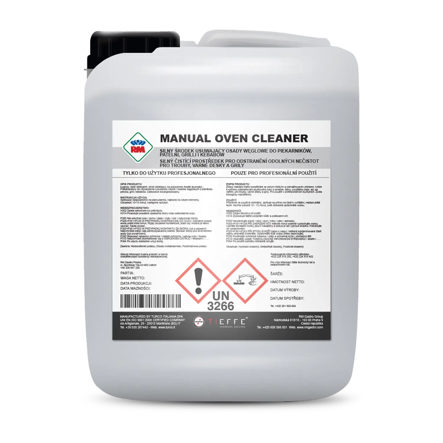 RM Gastro Chemie für Kombidämpfer, Handwaschmittel 5 kg / RM + REDFOX - ST MRUC5
