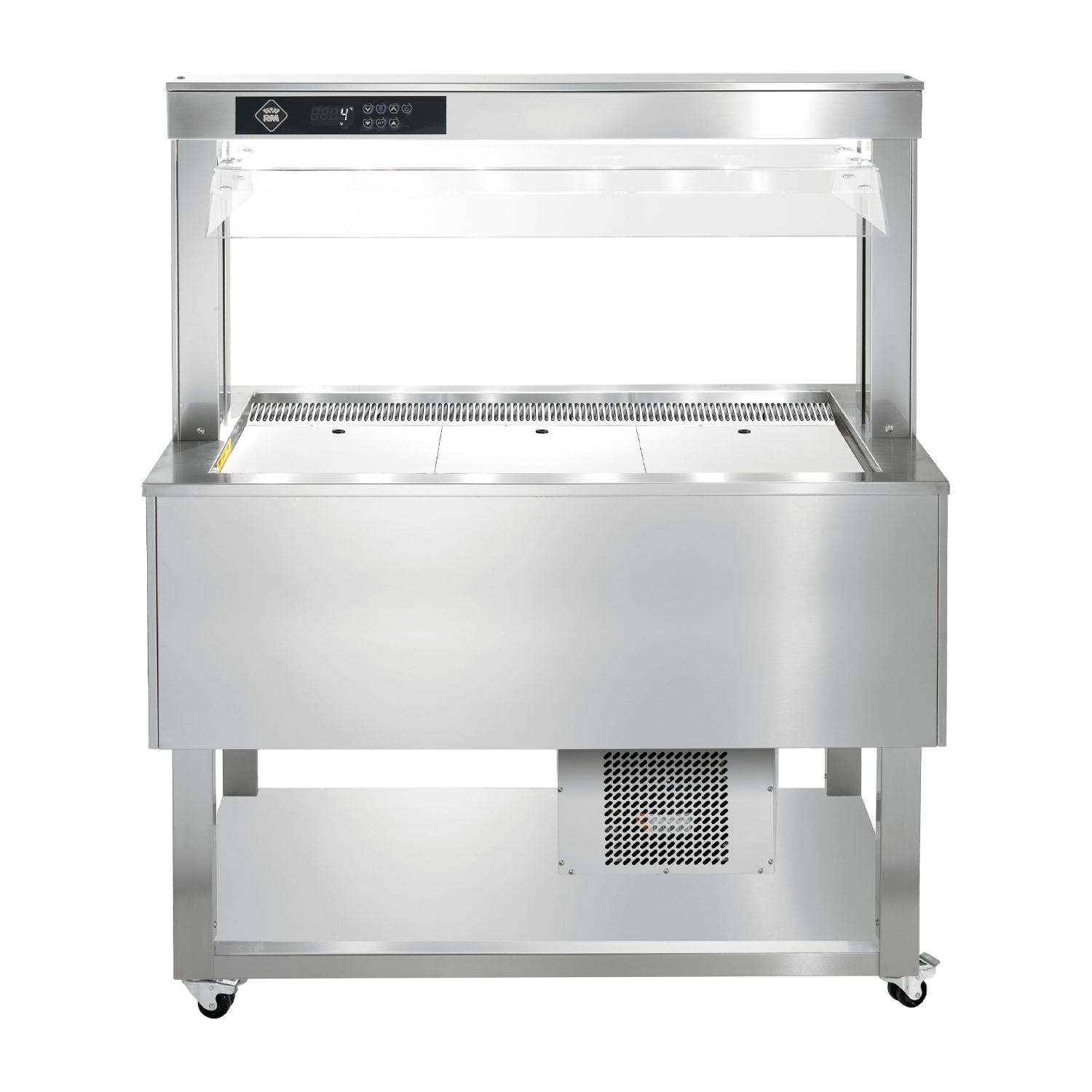 RM Gastro Kühlbuffet, positionierbar GN 3-1/1 Edelstahl / RM - TR BLUE+ 3I