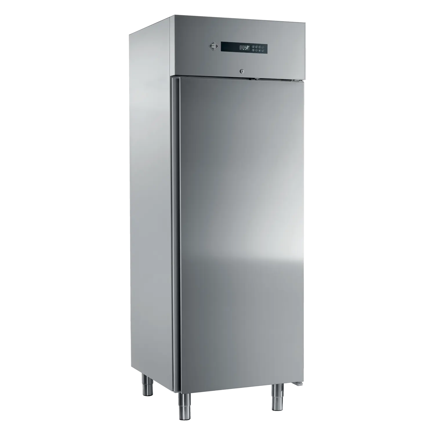 RM Gastro Gefrierschrank 700 l LED Beleuchtung, Eisdiele GN 2/1, Edelstahl / RM