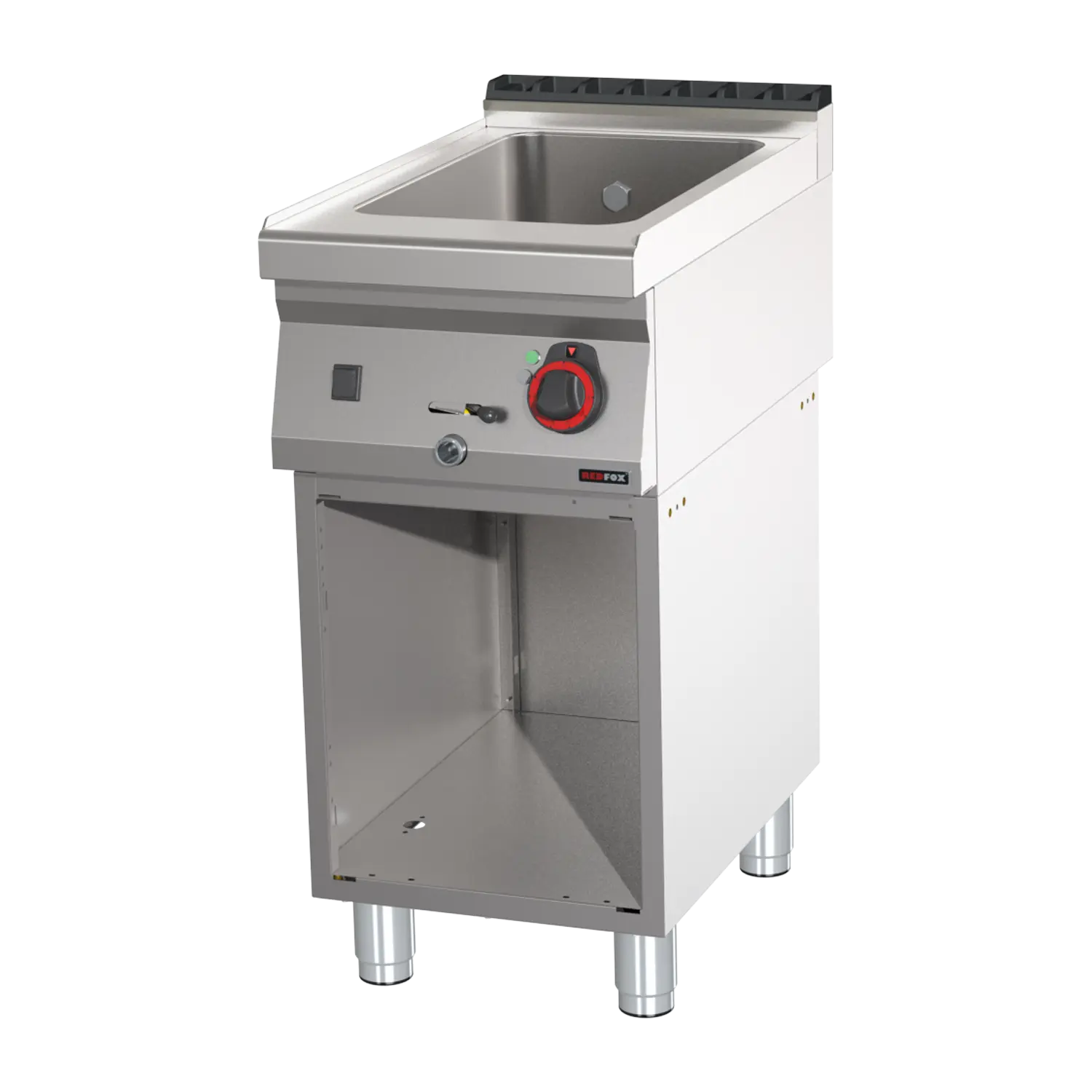 RM Gastro Bain Marie elektrisch GN 1/1 - 200 mit Unterbau / REDFOX - BM 70/40 E