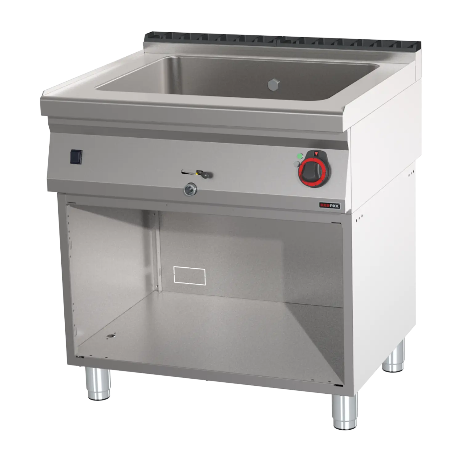 RM Gastro Bain Marie elektrisch GN 2/1 - 200 mit Unterbau / REDFOX - BM 70/80 E