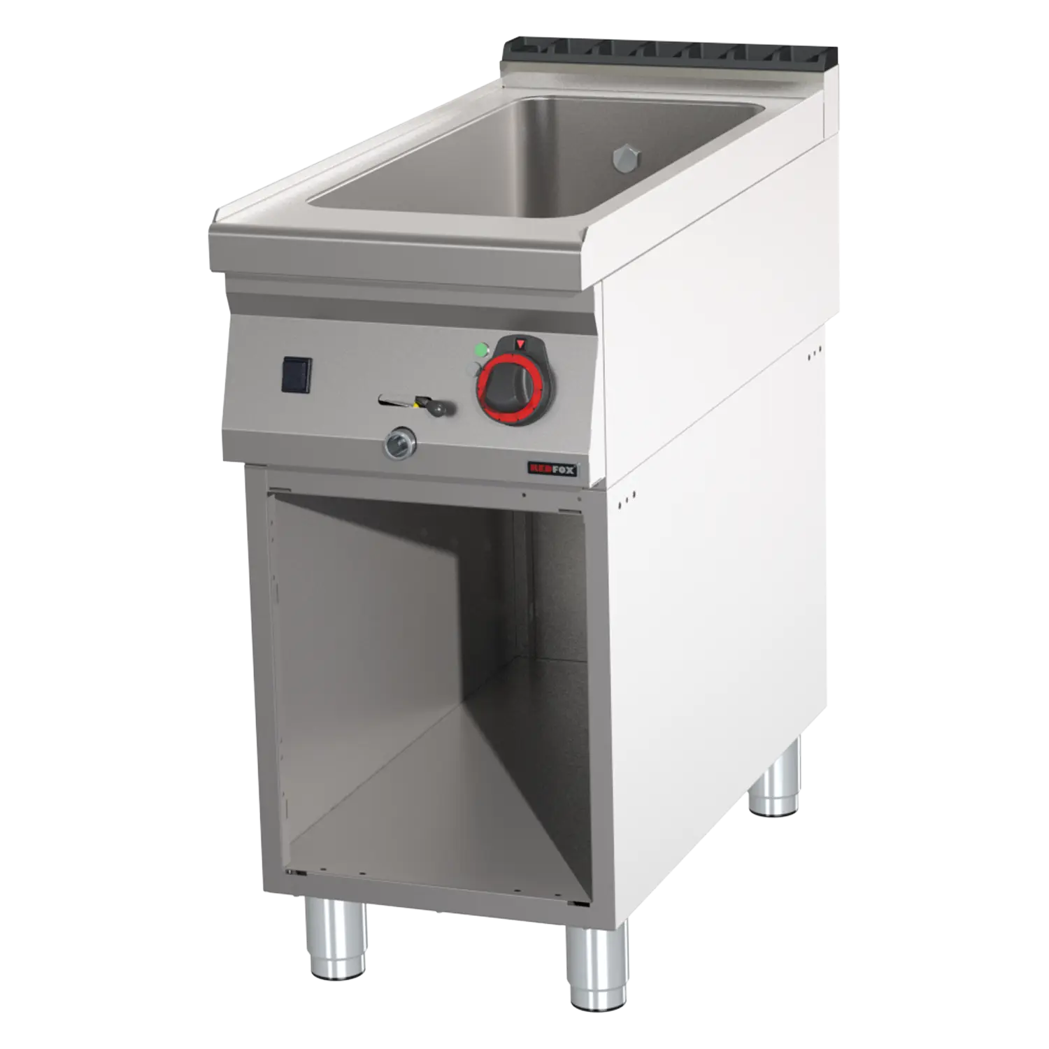 RM Gastro Bain Marie elektrisch GN 1/1 - 200 mit Unterbau / REDFOX - BM 90/40 E