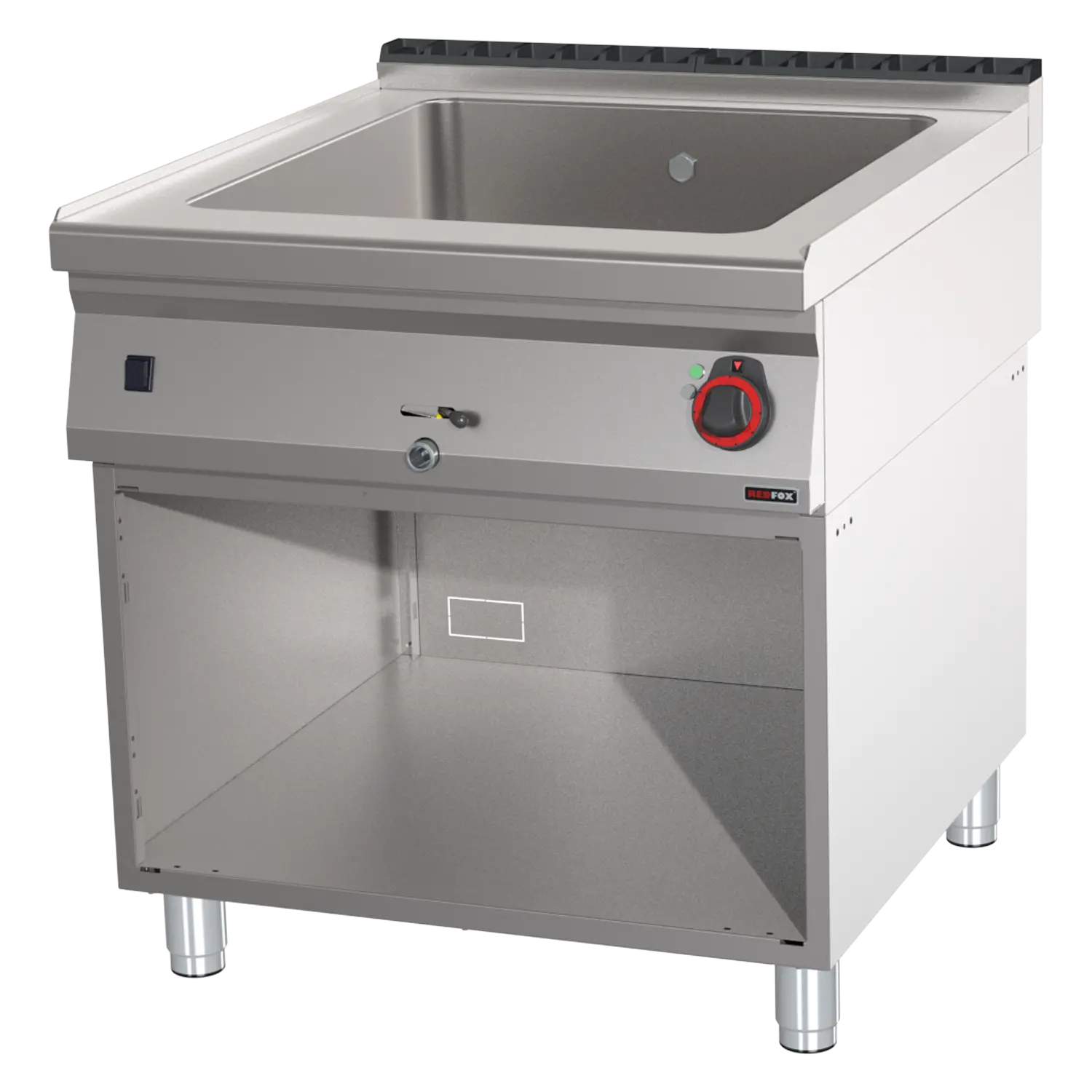 RM Gastro Bain Marie elektrisch GN 2/1 - 200 mit Unterbau / REDFOX - BM 90/80 E