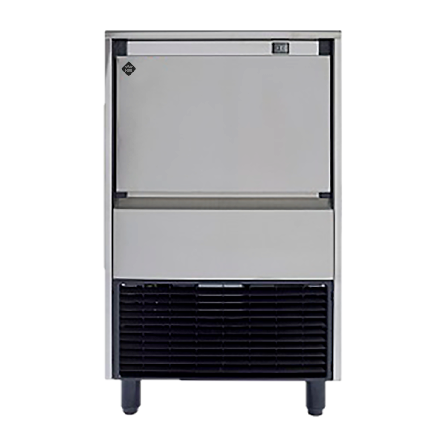 RM Gastro Eisbereiter Luftkühlung Eis zylinderförmig Abwasserpumpe 22 g 112 kg/2