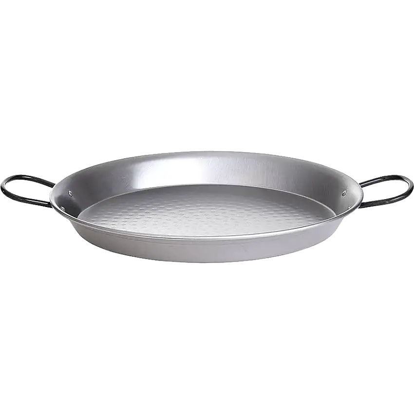 PAELLA WORLD Paellapfanne, Stahl poliert