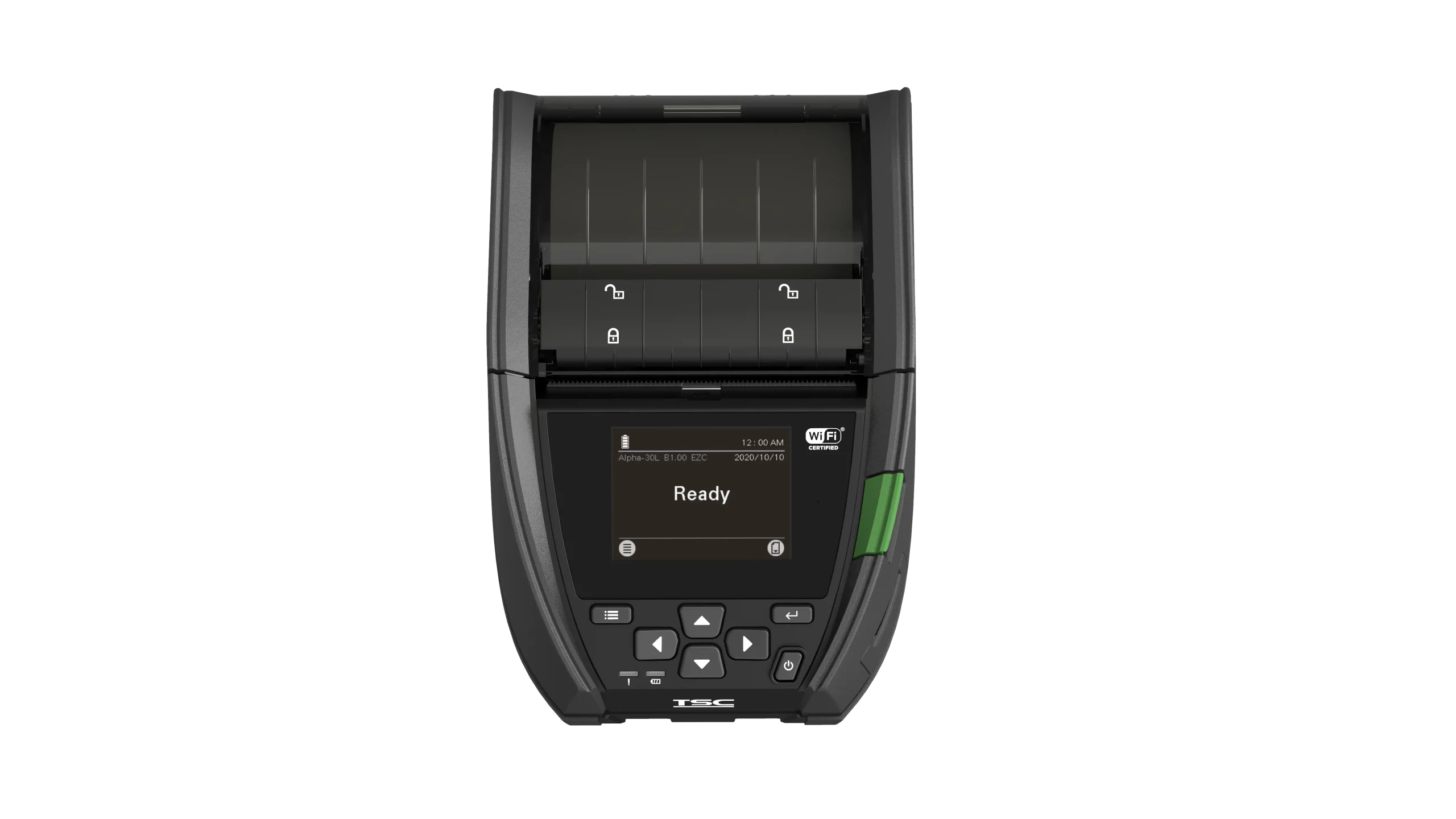 TSC Alpha-30L USB-C, BT (iOS), NFC, 203dpi, linerless, RTC, Display, A30L-A001-0012