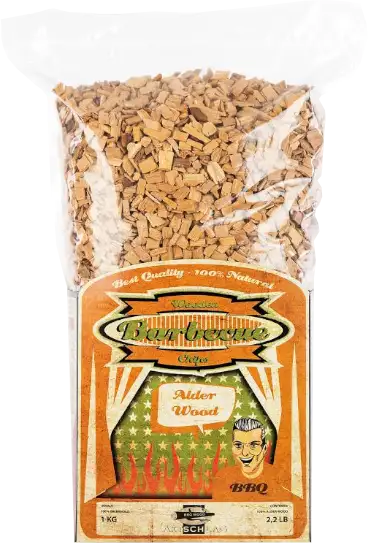 Axtschlag Räucherchips, Erle