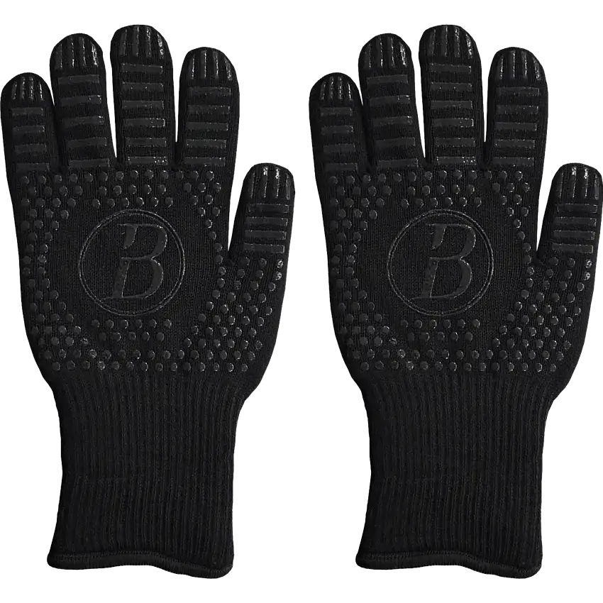 Babossa Grillhandschuhe, Aramid All-Black