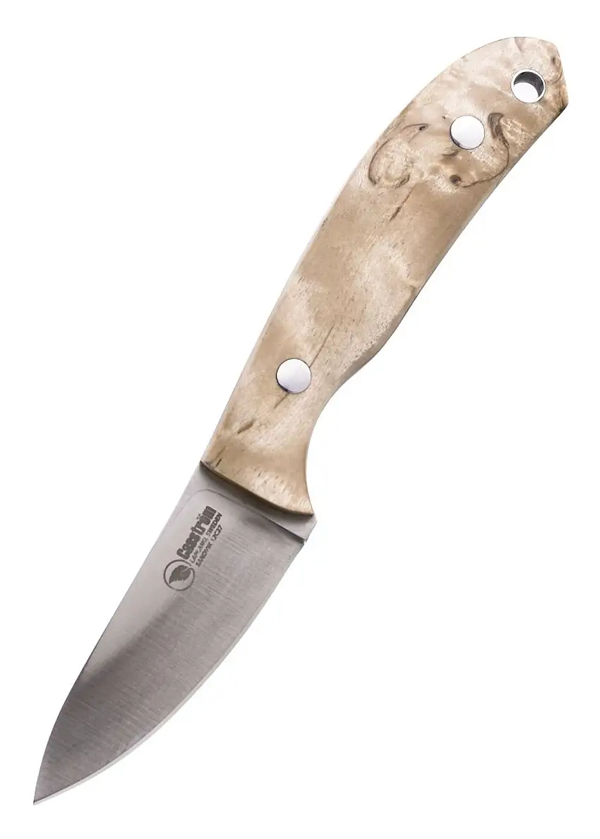 Casström Messer Safari Curly Birch, feststehend