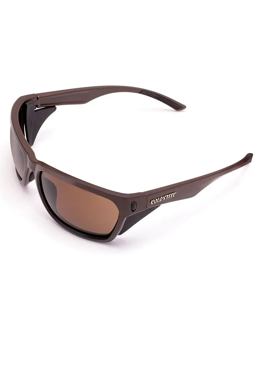 Cold Steel Battle Shades Mark III, Sonnenbrille, Matt-Dunkelbraun