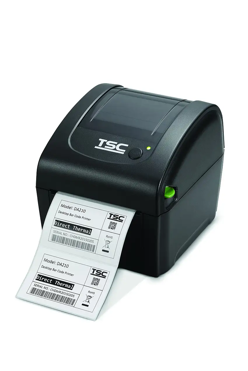 TSC DA220, 203dpi, RTC, EPL, ZPL, ZPLII, TSPL-EZ, USB, RS232, BT, Ethernet, 99-158A028-1502