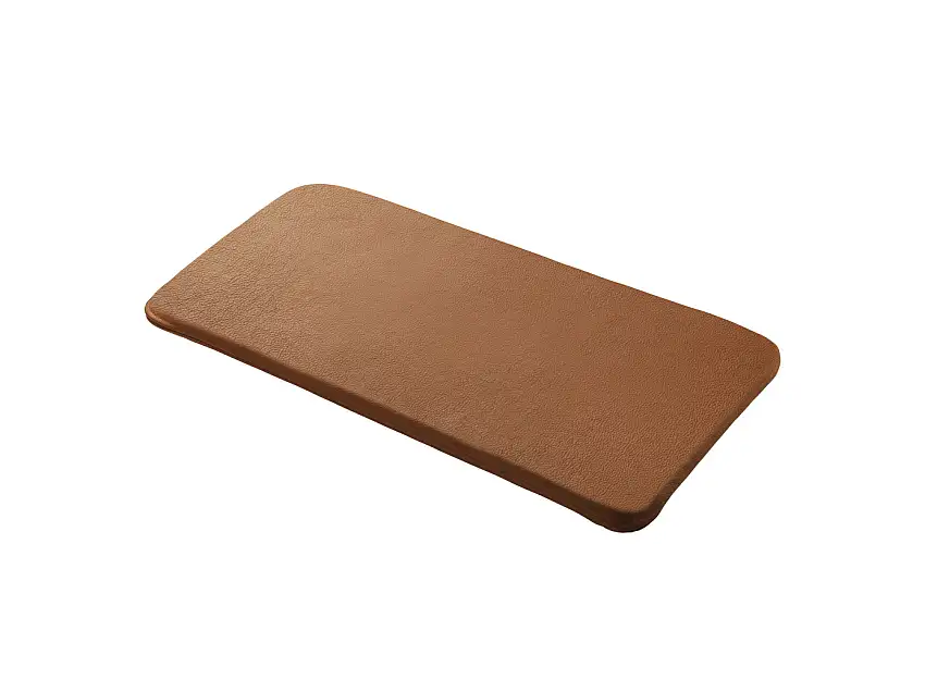 FDB Møbler - R6 Sitzkissen, 108 x 44 cm, leder cognac