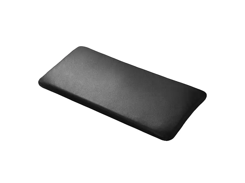 FDB Møbler - R6 Sitzkissen, 64 x 34 cm, leder schwarz