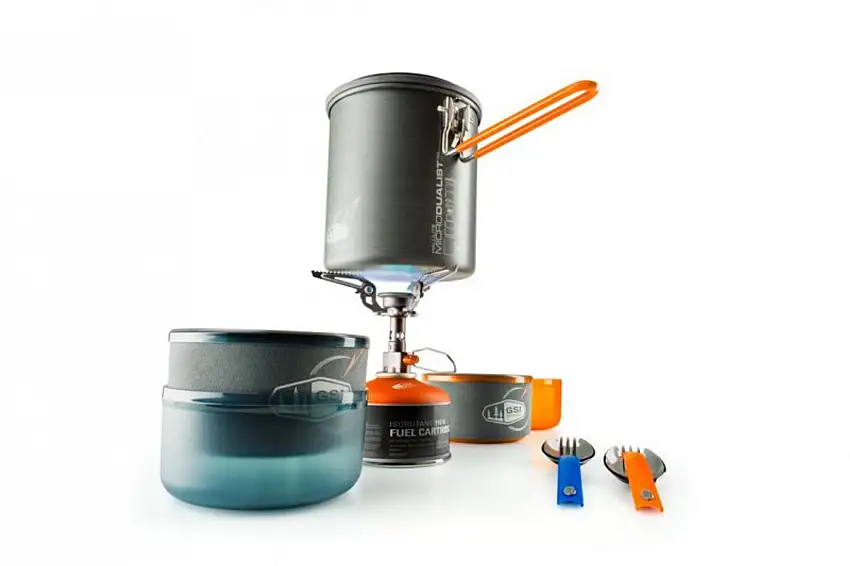 GSI Outdoors Pinnacle MicroDualist Komplett, Set