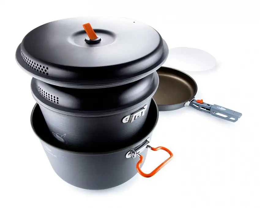 GSI Outdoors Pinnacle Base Camper groß, Set