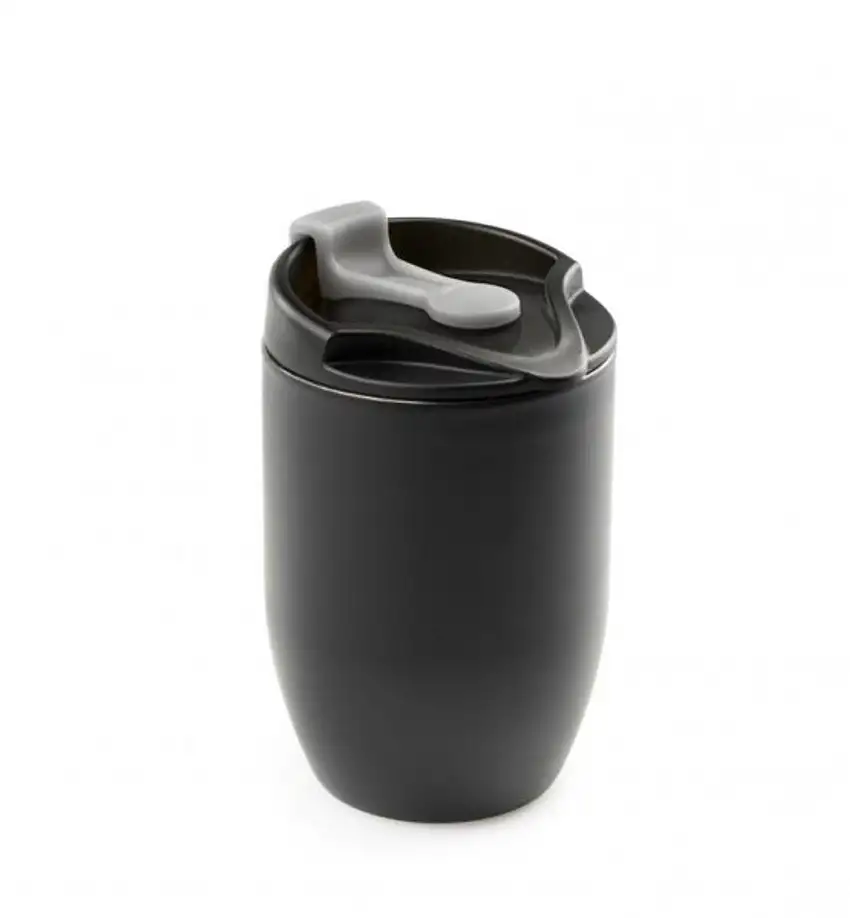 GSI Outdoors Pendlerbecher - Doppio, 190 ml, schwarz