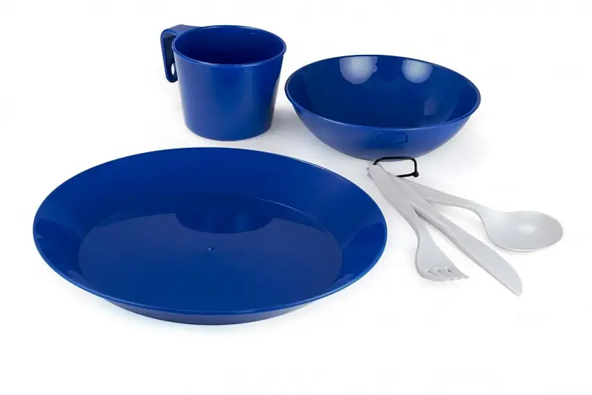 GSI Outdoors Cascadian 1 Personen-Geschirr-Set, blau