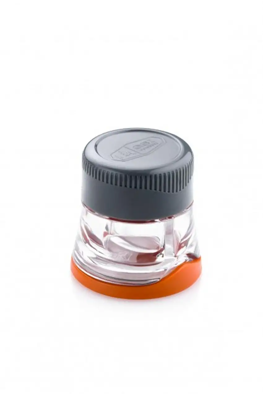 GSI Outdoors Ultraleichter Salz- und Pfefferstreuer, transparent