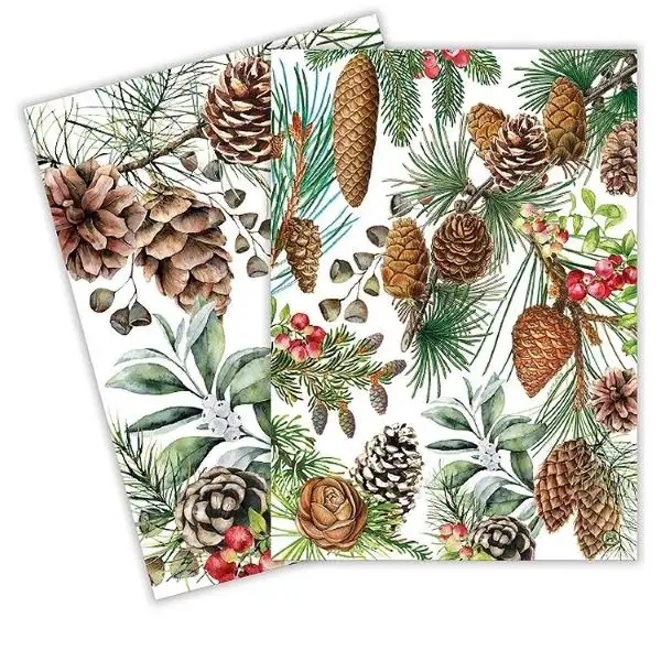 Geschirrtuch Baumwollel 2er Set White Spruce