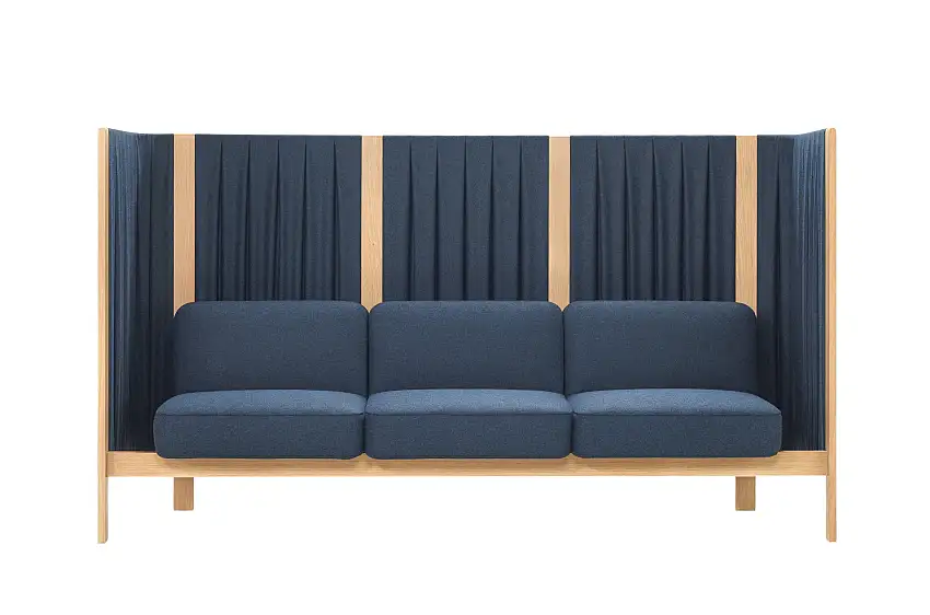 Girsberger - Velum Highback Sofa 3-Sitzer