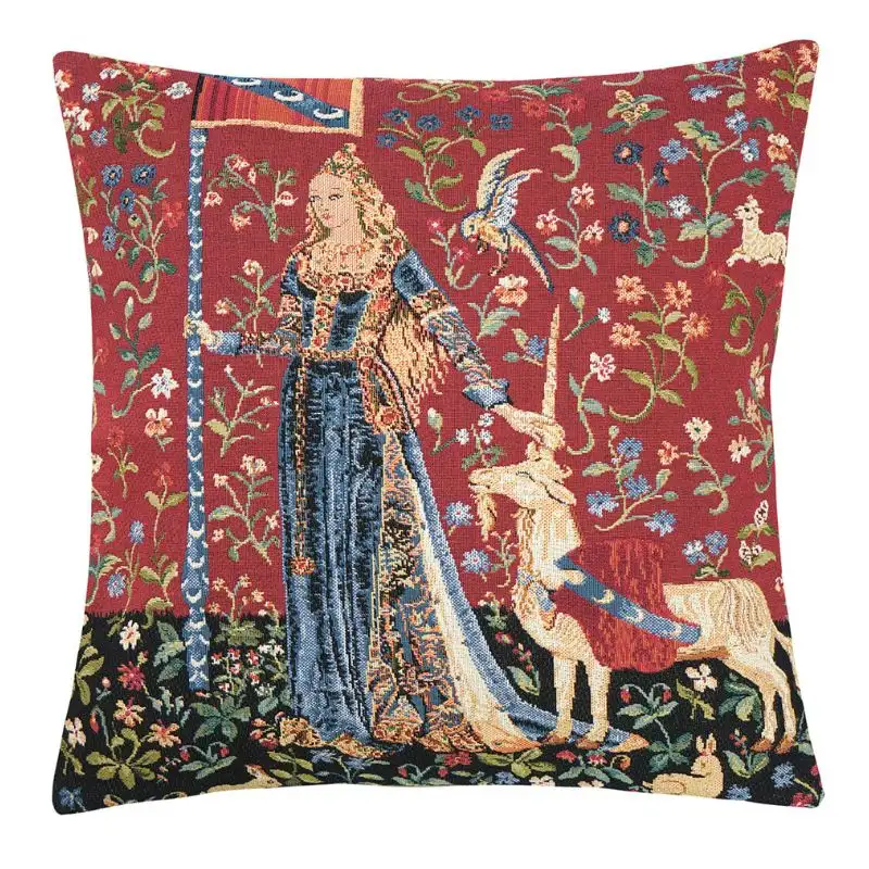 Kissenhülle Gobelin Die Dame und das Einhorn – The Touch