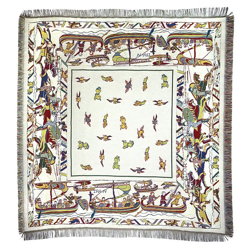 Gobelin Tischdecke Bayeux 150 x 150