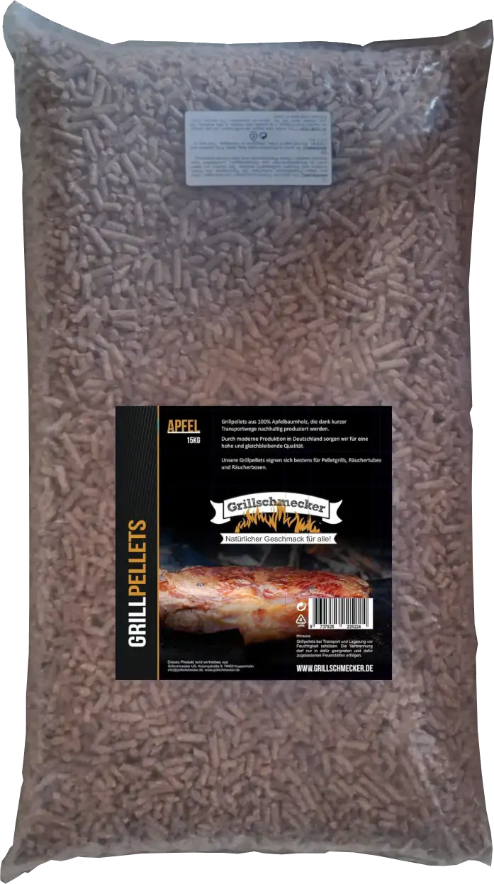 Grillschmecker Pellets, Apfel 15 kg