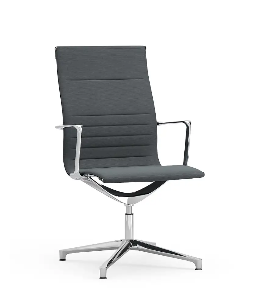 ICF - Una Chair High Back, 4 star base