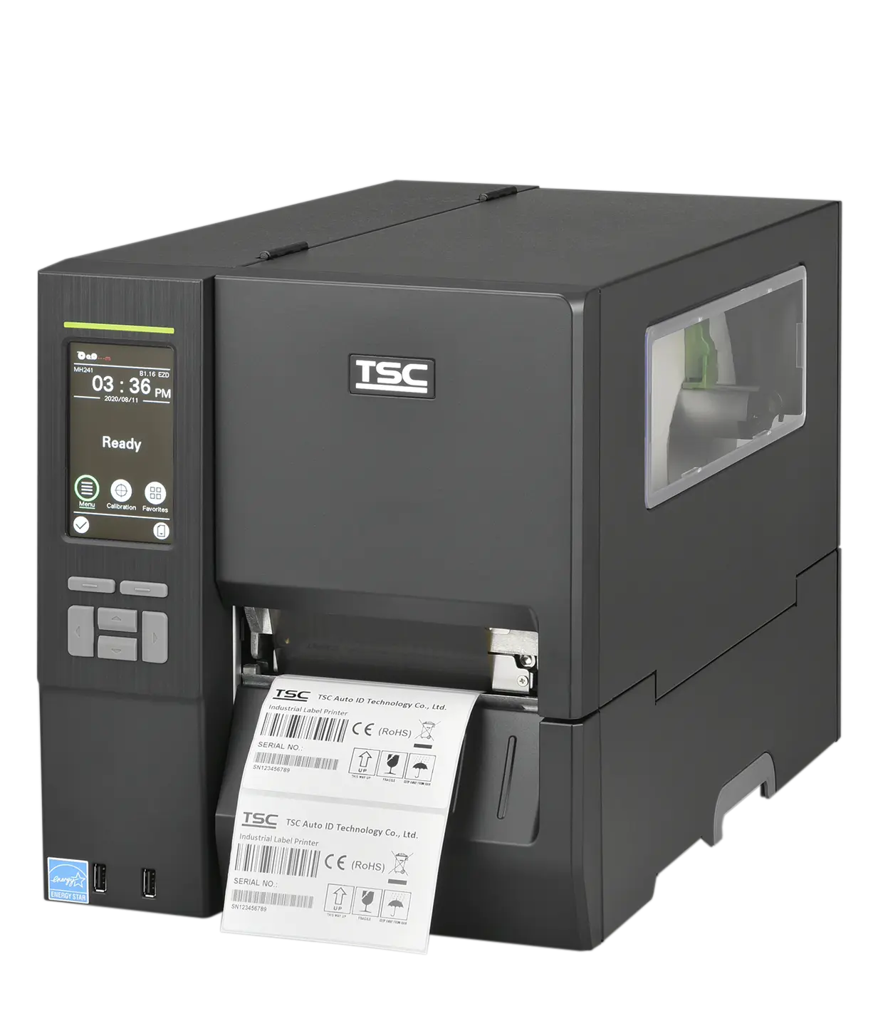 TSC MH241T, 203dpi, Disp., RTC, USB, RS232, Ethernet, MH241T-A001-0302