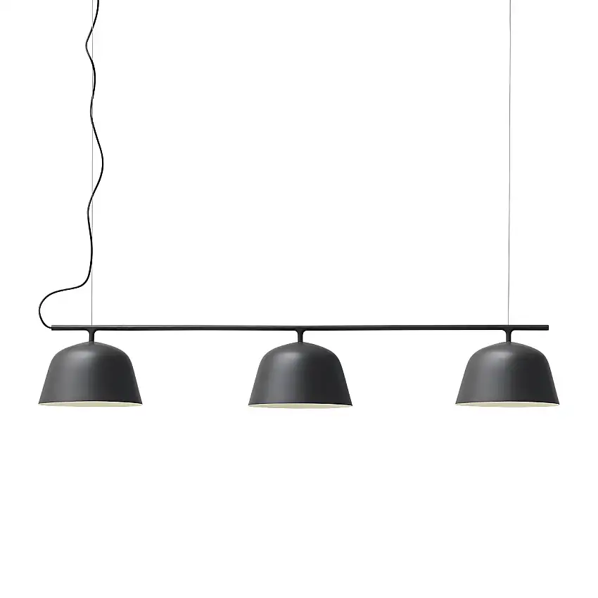 Muuto - Ambit Rail Pendelleuchte, schwarz