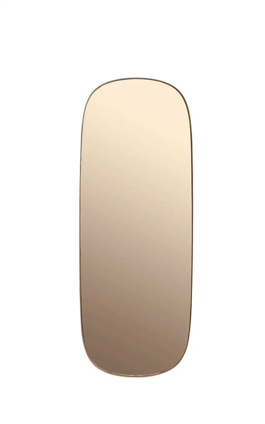 Muuto - Framed Spiegel, large, rosa