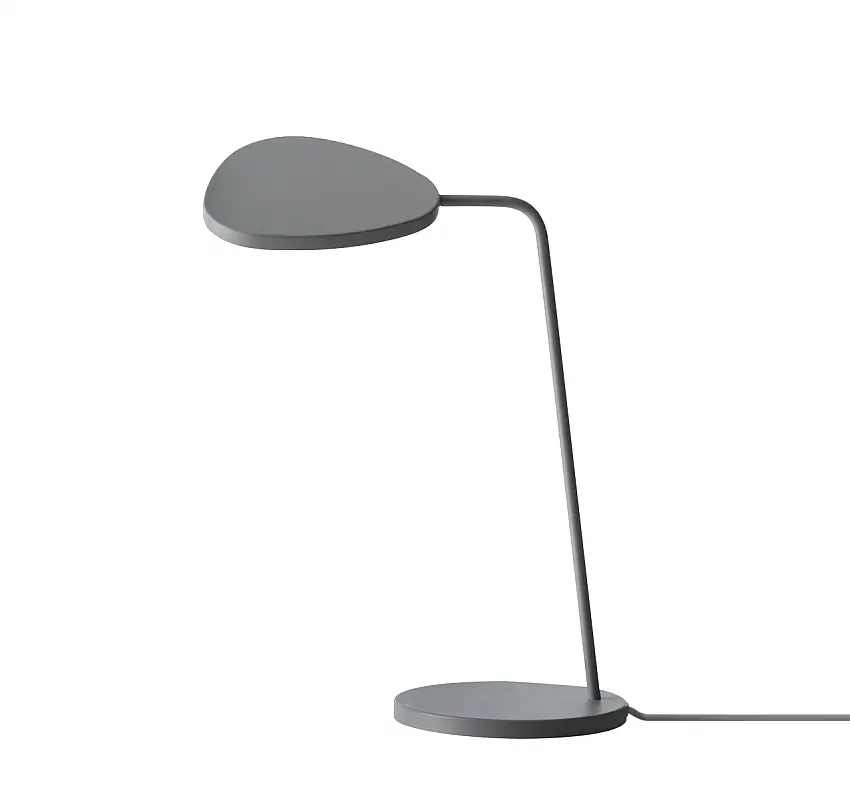 Muuto - Leaf LED Tischleuchte, grau