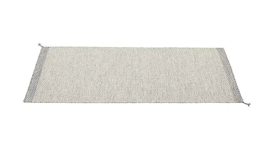 Muuto - Ply Teppich, 80 x 200 cm, off white