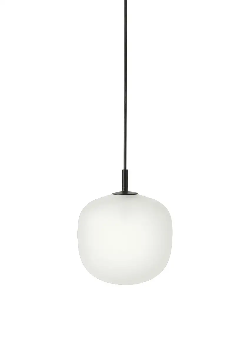 Muuto - Rime Pendelleuchte, Ø 18 cm, schwarz