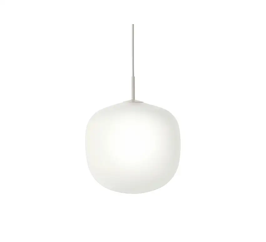 Muuto - Rime Pendelleuchte, Ø 37 cm, grau