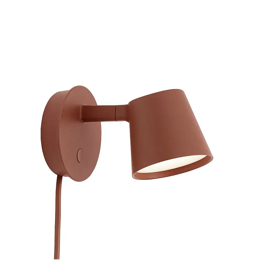 Muuto - Tip LED Wandleuchte, kupferbraun