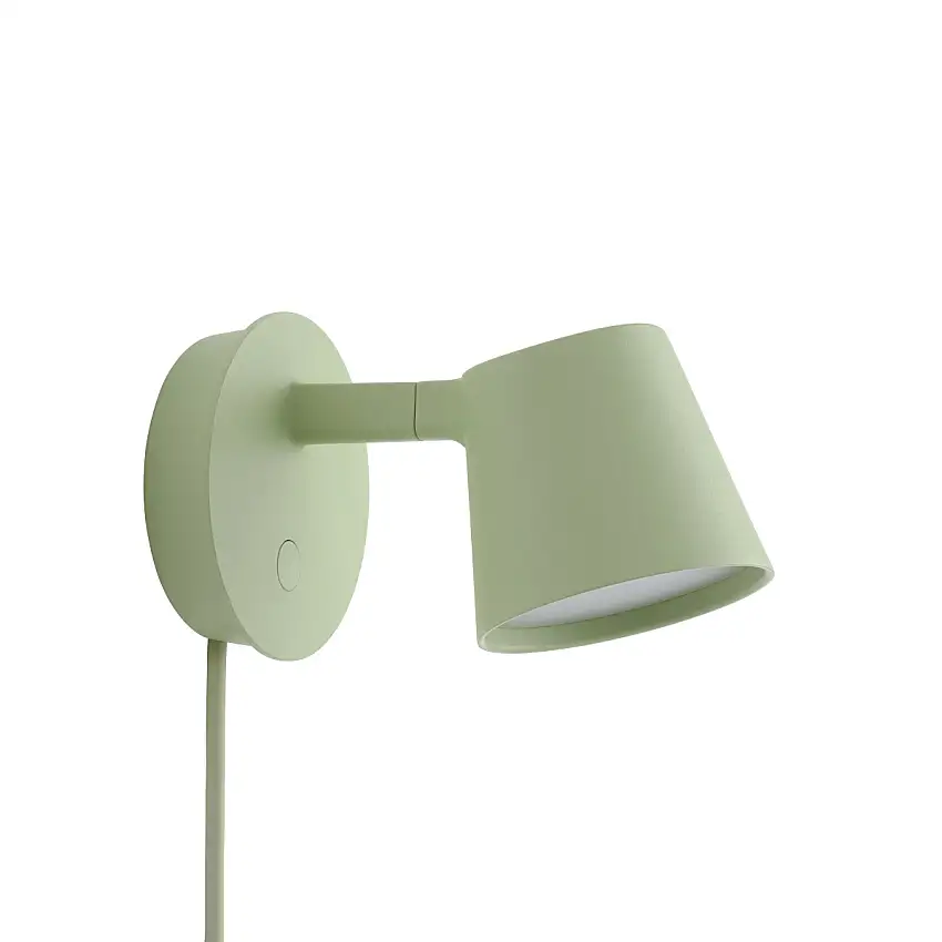 Muuto - Tip LED Wandleuchte, hellgrün