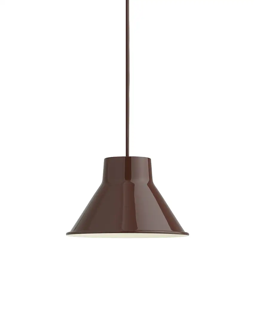Muuto - Top LED Pendelleuchte, Ø 21 cm, deep red