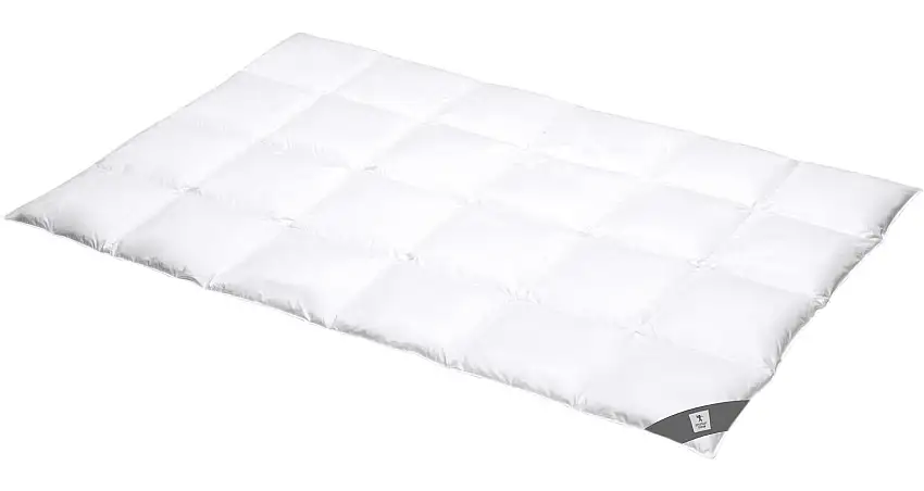 Spessarttraum Cassettendecke 135x200 cm, 90% Daune / 10% Feder