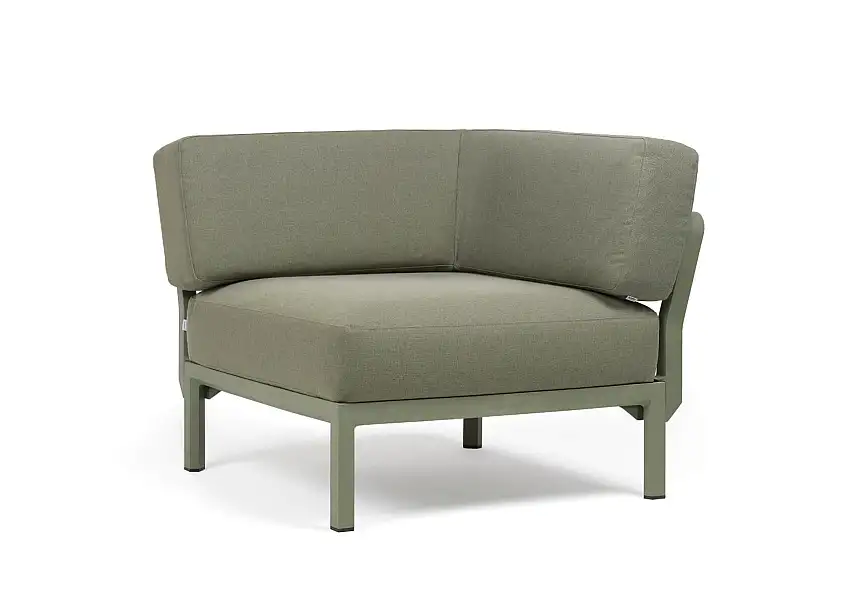 Nardi - Maximo Modulsofa Eckelement, cactus / timo sunbrella