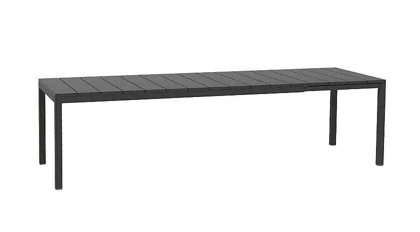 Nardi - Rio Ausziehtisch 210 cm, anthrazit