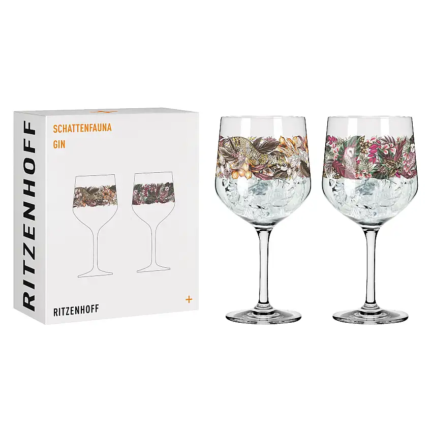 2er-Set Gin Kelch Schattenfauna 2