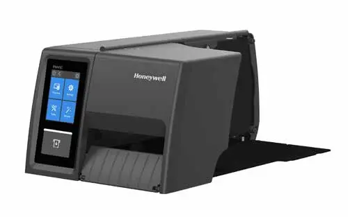 HONEYWELL PM45C, short door, 600dpi, Peeler, Disp., USB, USB-Host, RS232, Ethernet, PM45CA1010030600