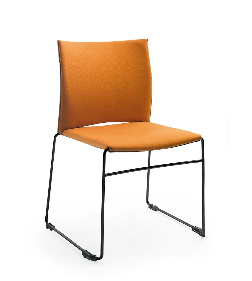 Profim - Ariz 570V Stuhl, Kufengestell, Sitz und Rückenlehne gepolstert