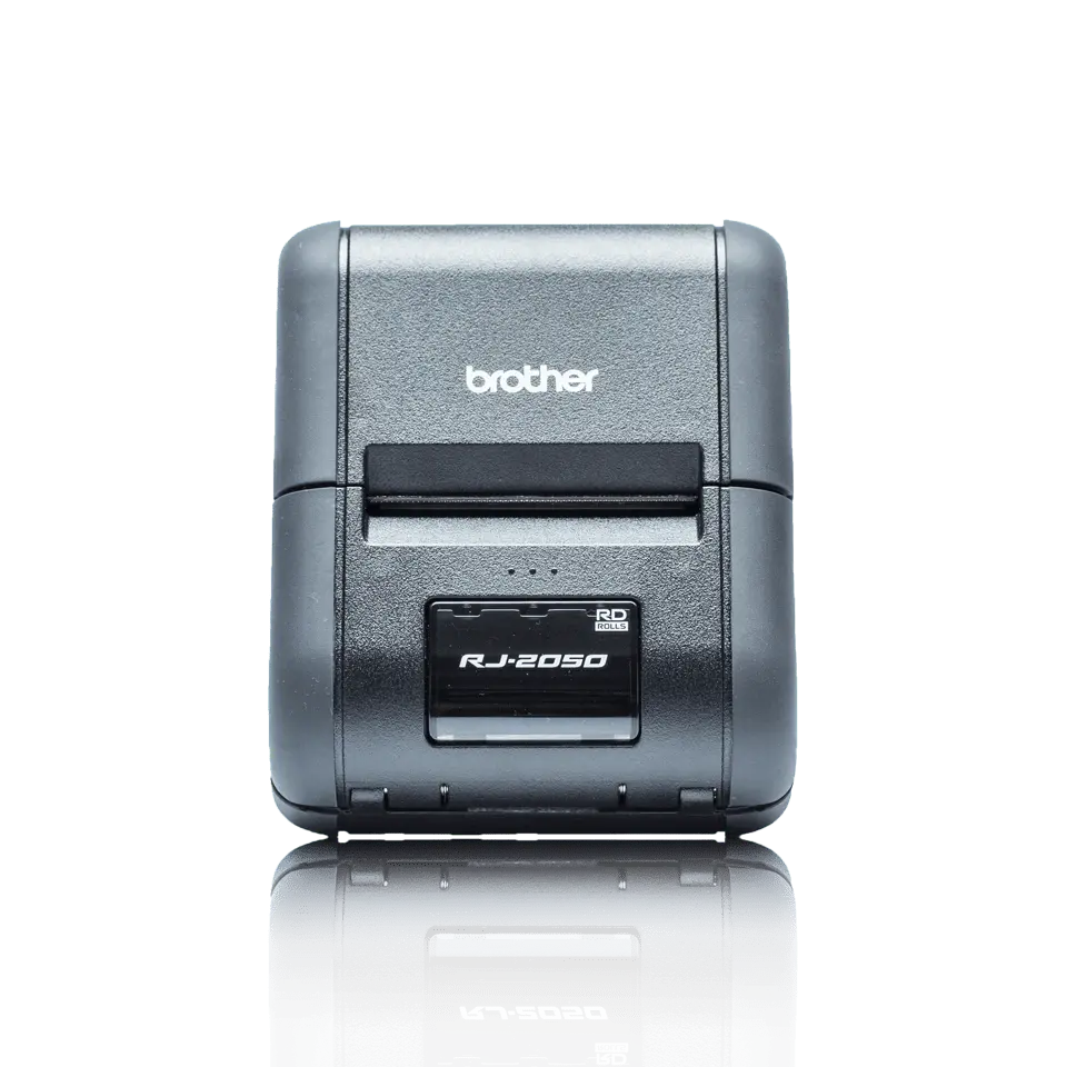 BROTHER RJ-2050, 2 Zoll, Thermodirektdruck, 203dpi, USB 2.0, WLAN (802.11b/g/n), Bluetooth 2.1, Airprint, grau , RJ2050Z1