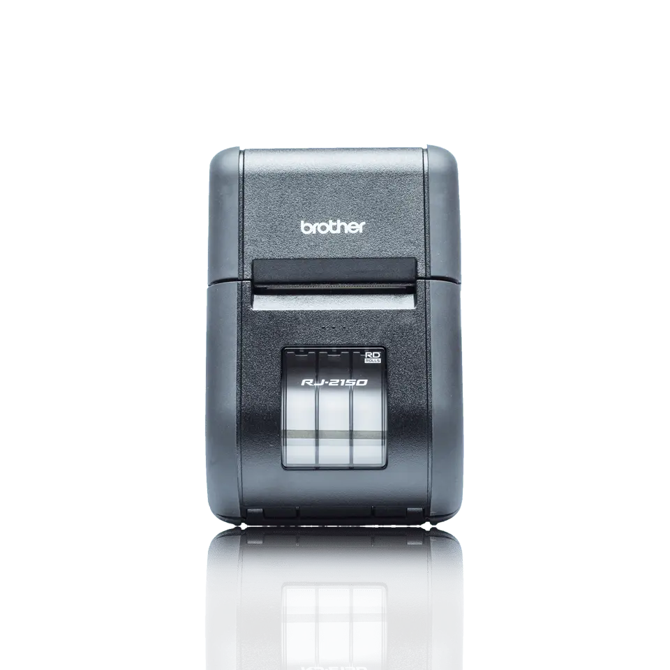 BROTHER RJ-2150, 2 Zoll, Thermodirektdruck, 203dpi, USB 2.0, WLAN (802.11b/g/n), Bluetooth 2.1, Airprint, grau , RJ2150Z1