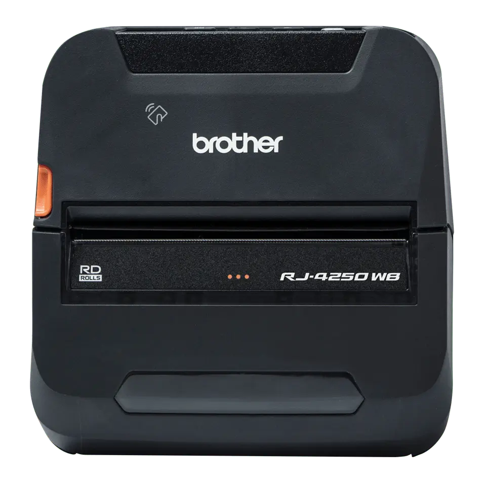 BROTHER RJ-4250WB, 3 Zoll, Thermodirektdruck, 203dpi, USB 2.0, WLAN (802.11b/g/n), Bluetooth 4.2, schwarz, RJ4250WBZ1